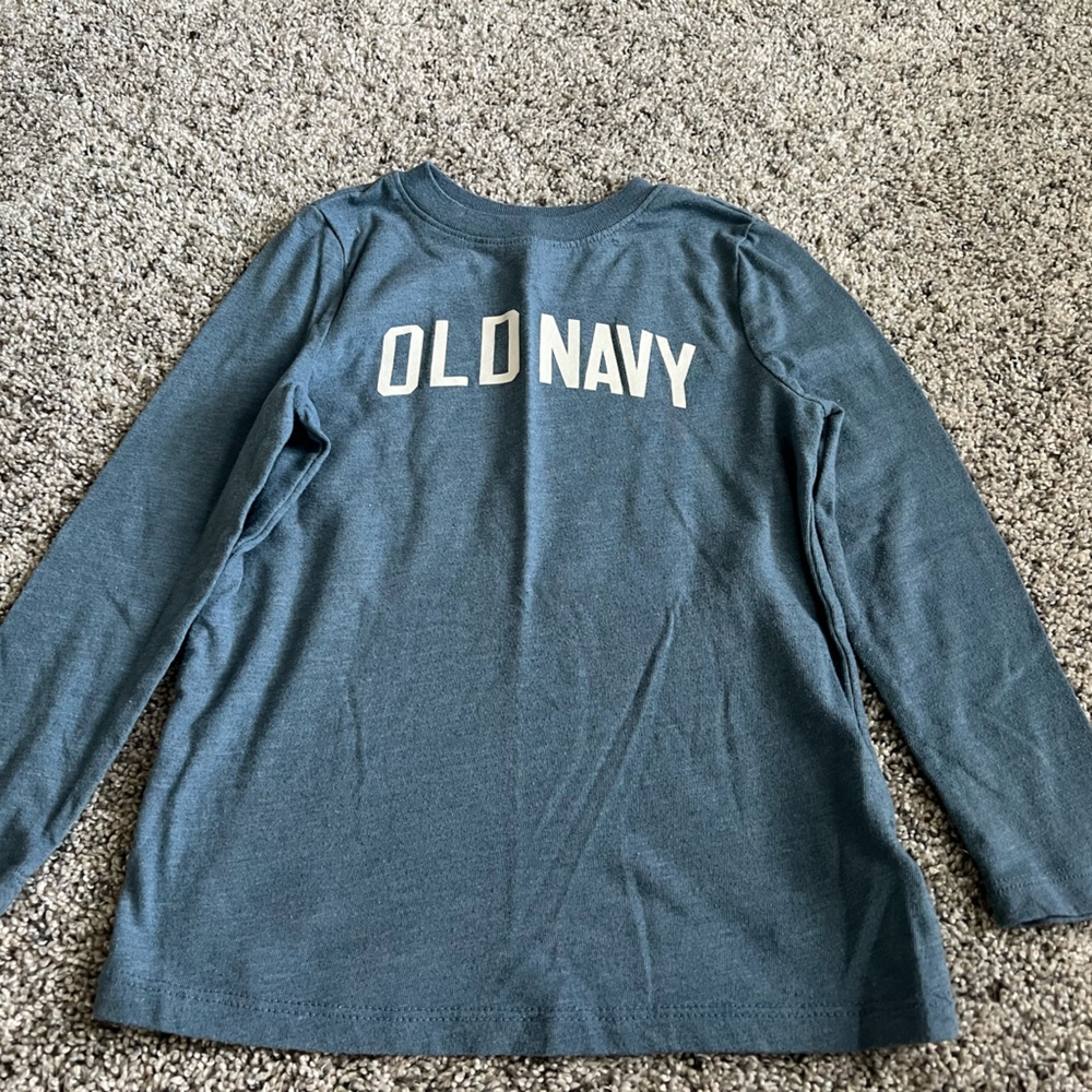 Old Navy Blue Long Sleeve Tee